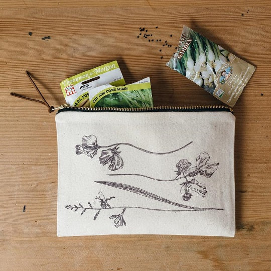 Garden Flower Pouch