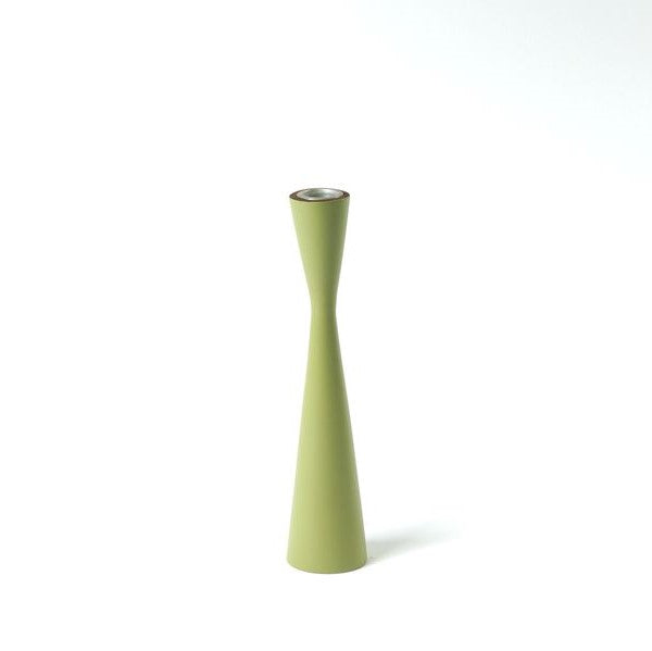 Wood Sandglass Candleholder