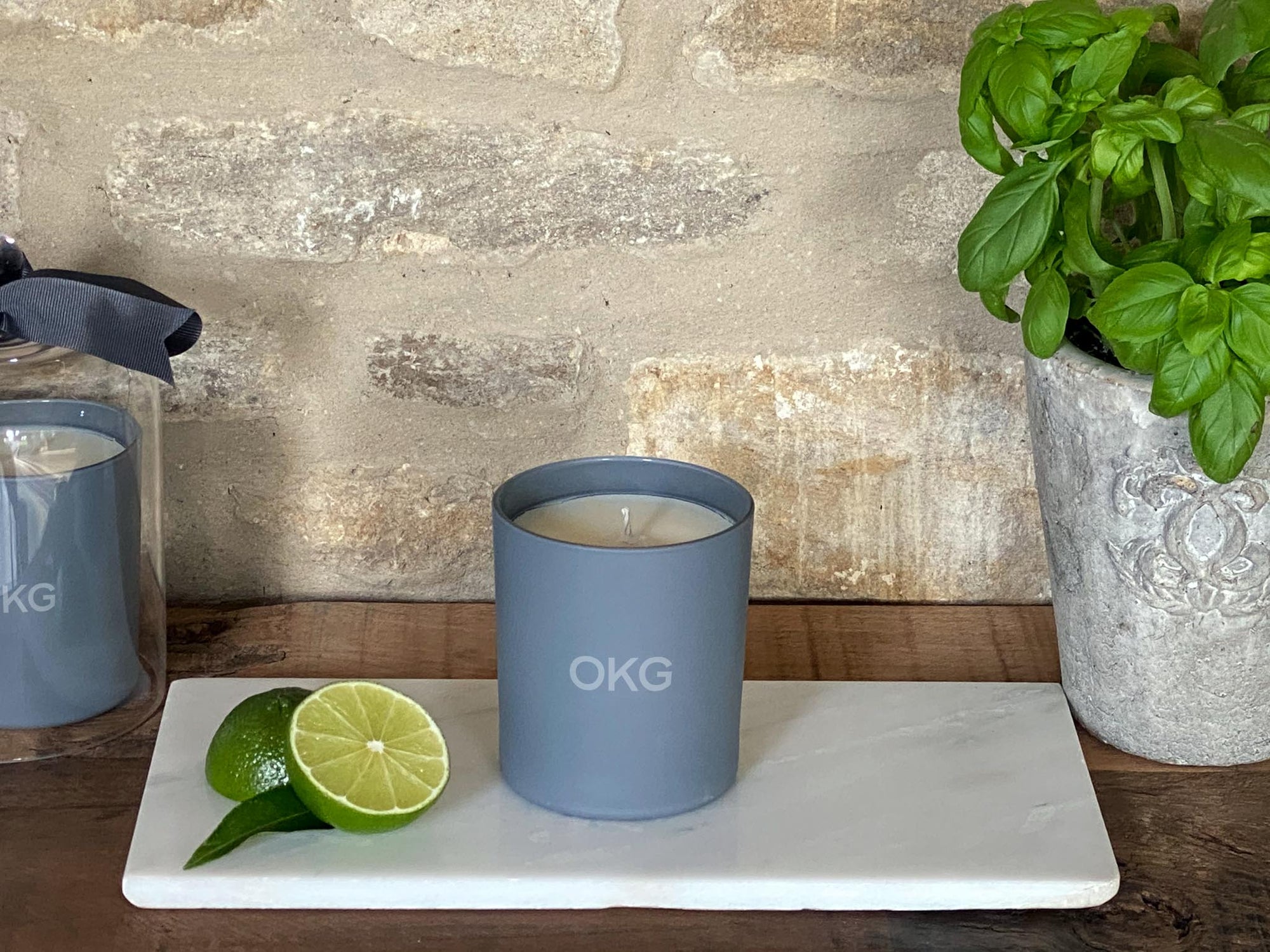 Bergamot & Basil Candle