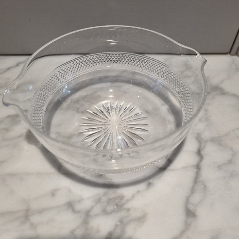 Antique Victorian Cut Wine Glass Rinsers