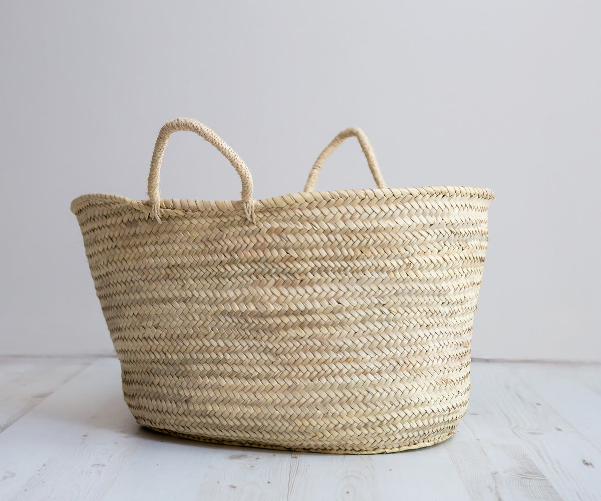 Soft Palm Leaf Basket